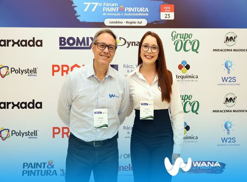 WANA no 77º Fórum Paint & Pintura de Inovação e Sustentabilidade